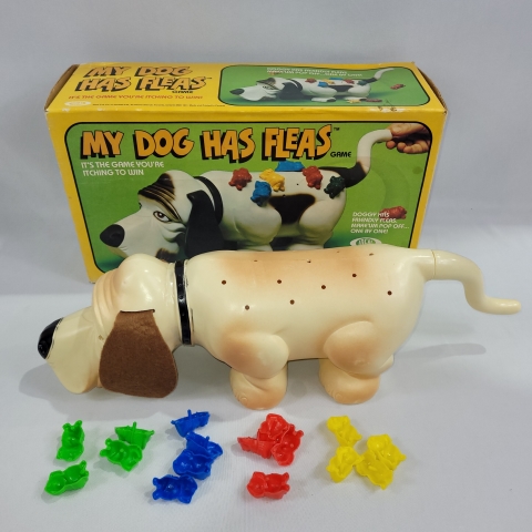 My Dog Has Fleas Vintage 1979 Game by Ideal C8